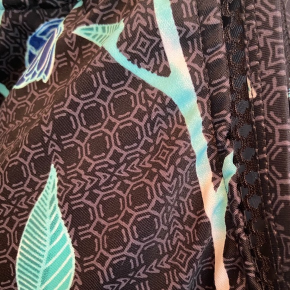 Avenue Floral Tankini Bathing Suit Top Size 22W